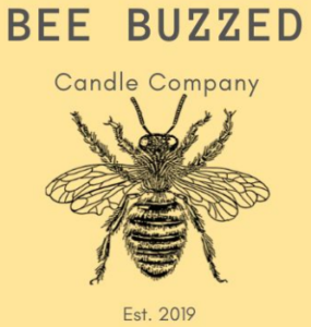 bee buzzed candle co. logo
